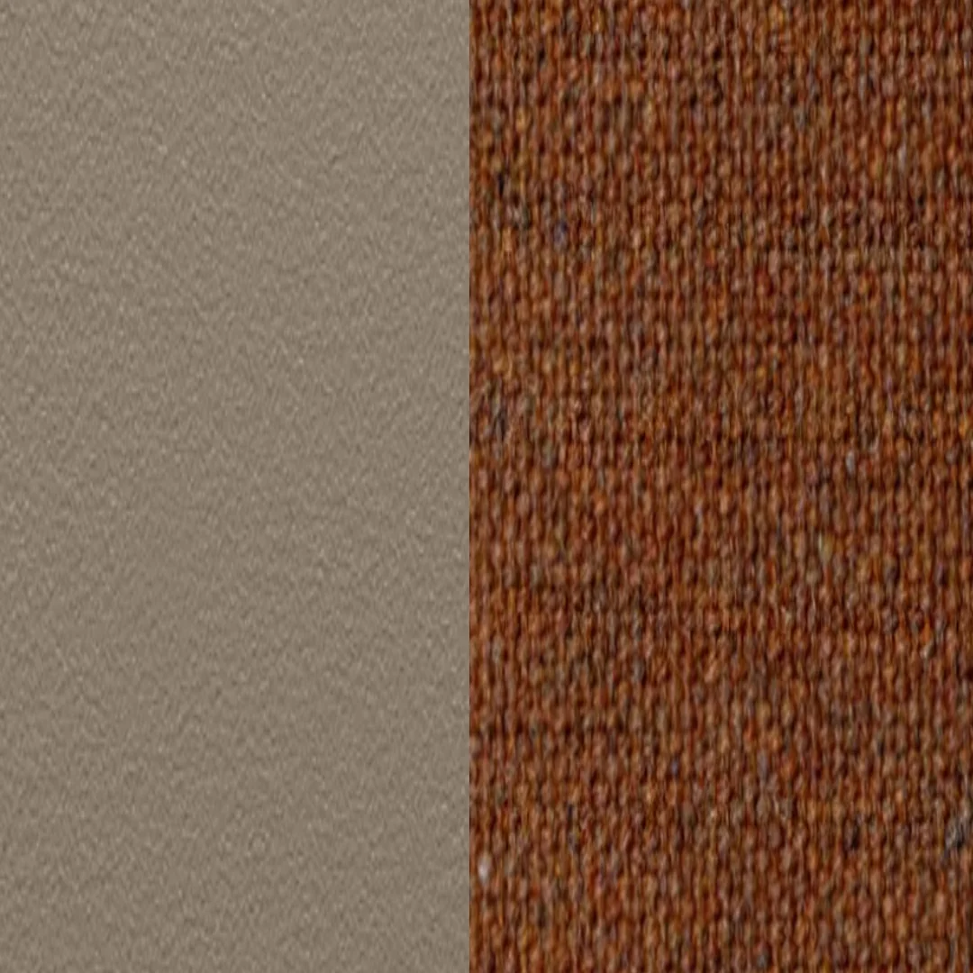 Aluminium beschichtet Sand / Textile Brick Canvas