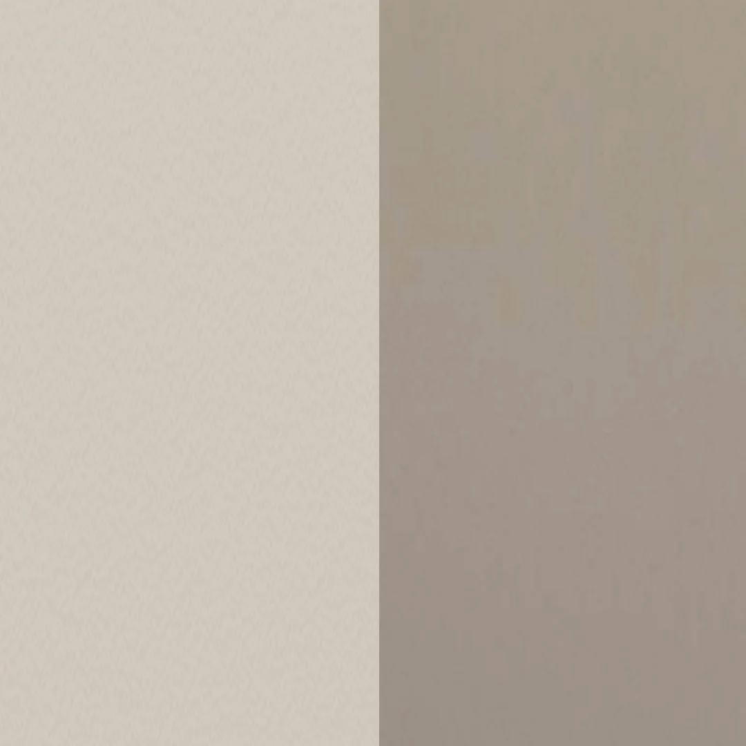 Edelstahl beschichtet Pebble / Pearl Grey