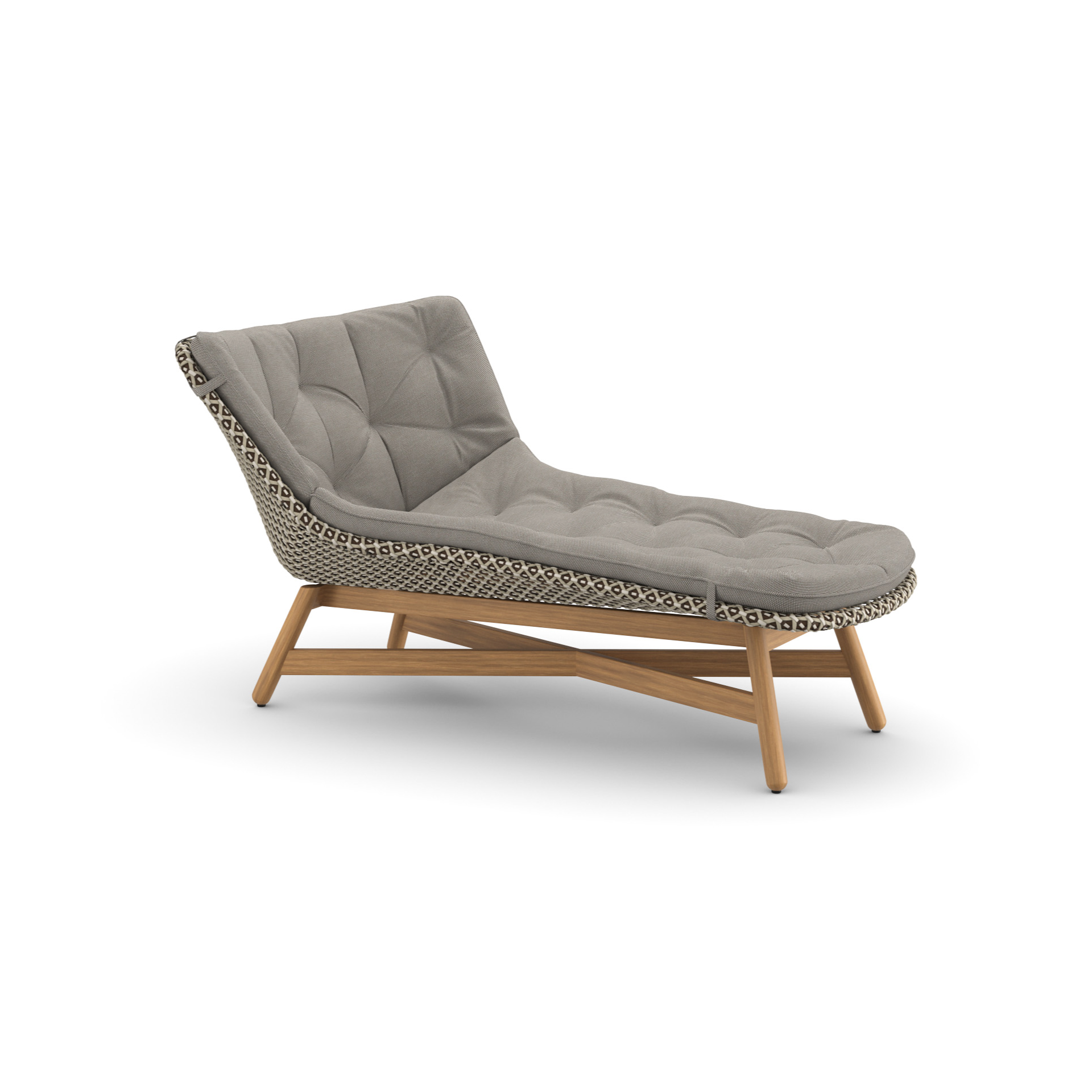 DEDON MBRACE Daybed / Sonnenliege • Teakholzgestell