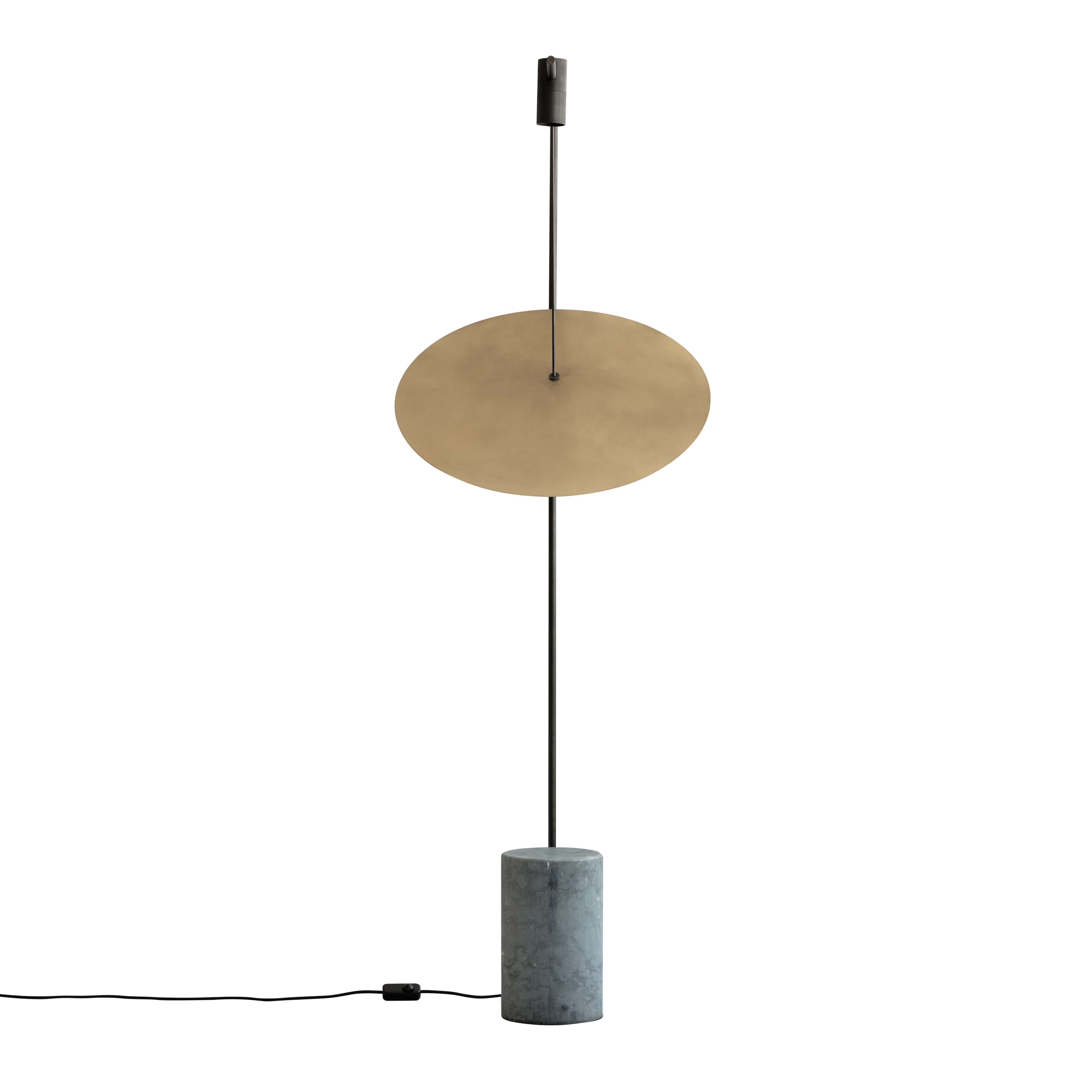 101 COPENHAGEN THE MOON Stehleuchte • brass