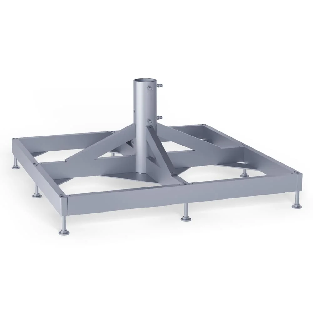 Standrahmen - ohne Platten - mit Füßen