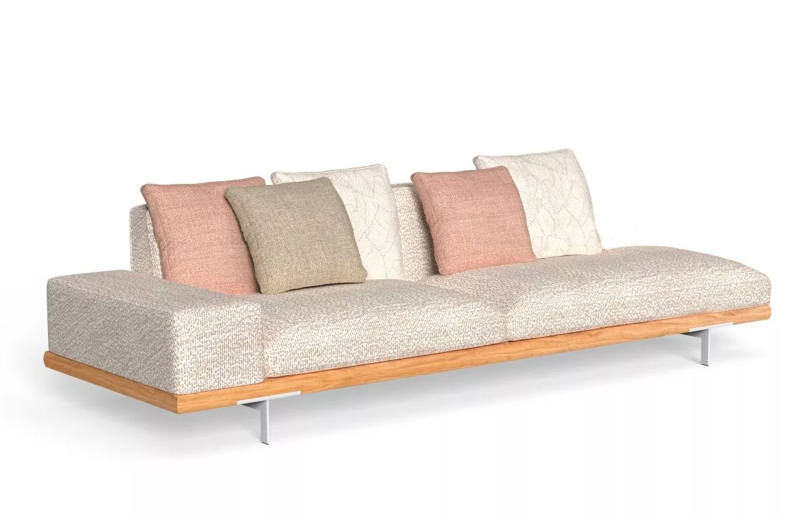 Talenti ALLURE Loungesofa DX 280 cm • inklusive Sitz-/Armlehn- & Rückenkissen