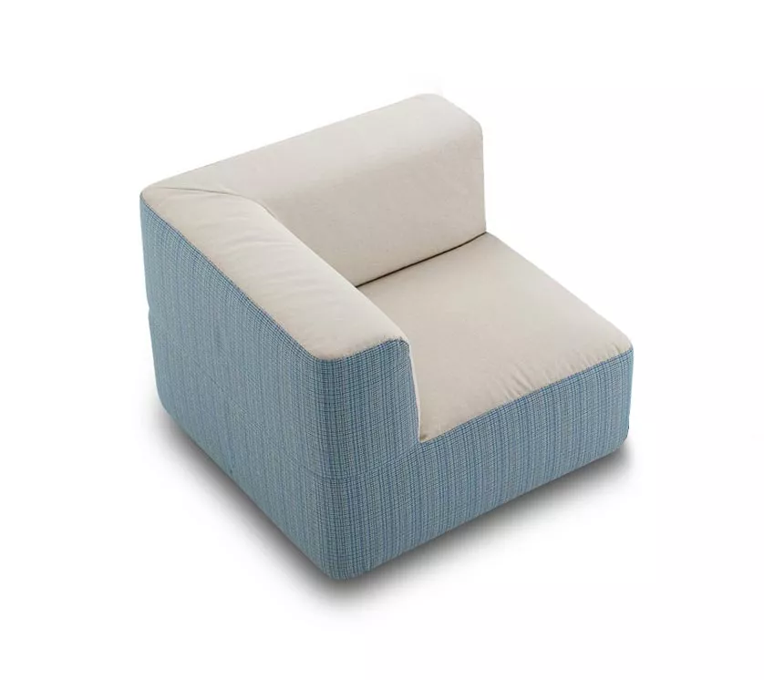 Varaschin Belt Loungesessel (Loungesofa Eckmodul EINFARBIG) 90 cm