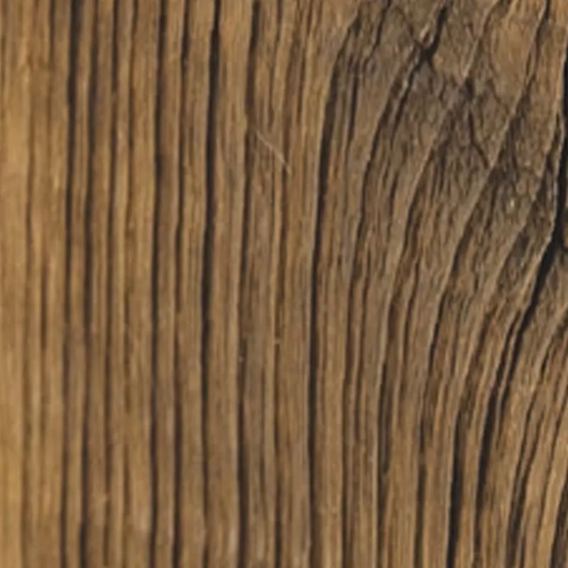 Nahaufnahme von altem Holz mit sichtbaren Maserungen und Rissen ohne Hintergrund