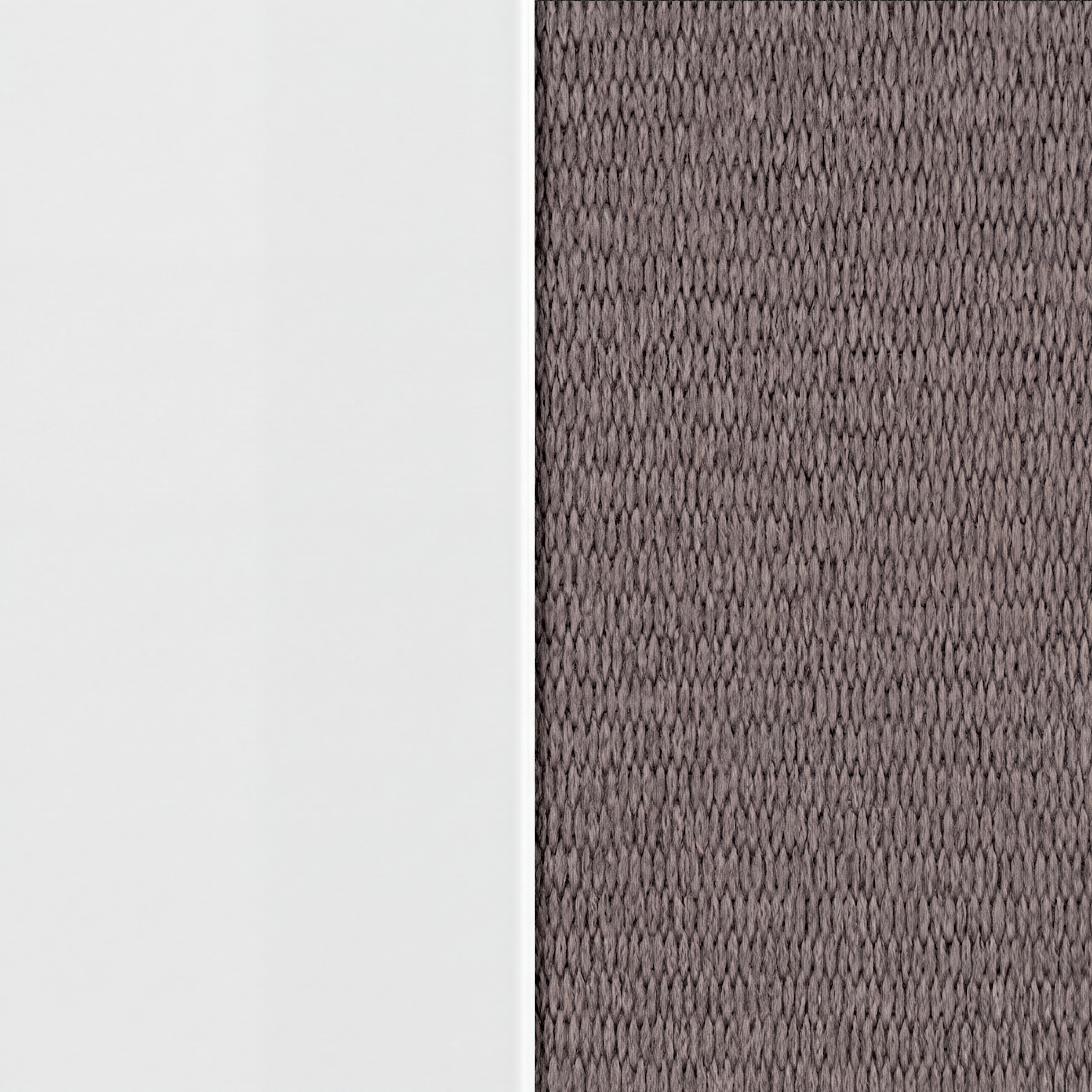 Aluminum Weiß / Cappuccino