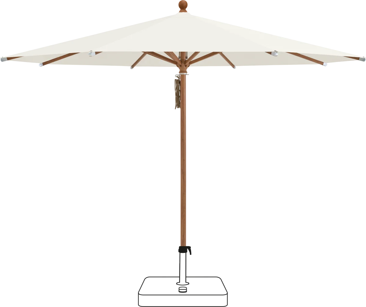 Glatz Sonnenschirm Piazza rund Ø 300 cm - Express Lieferung