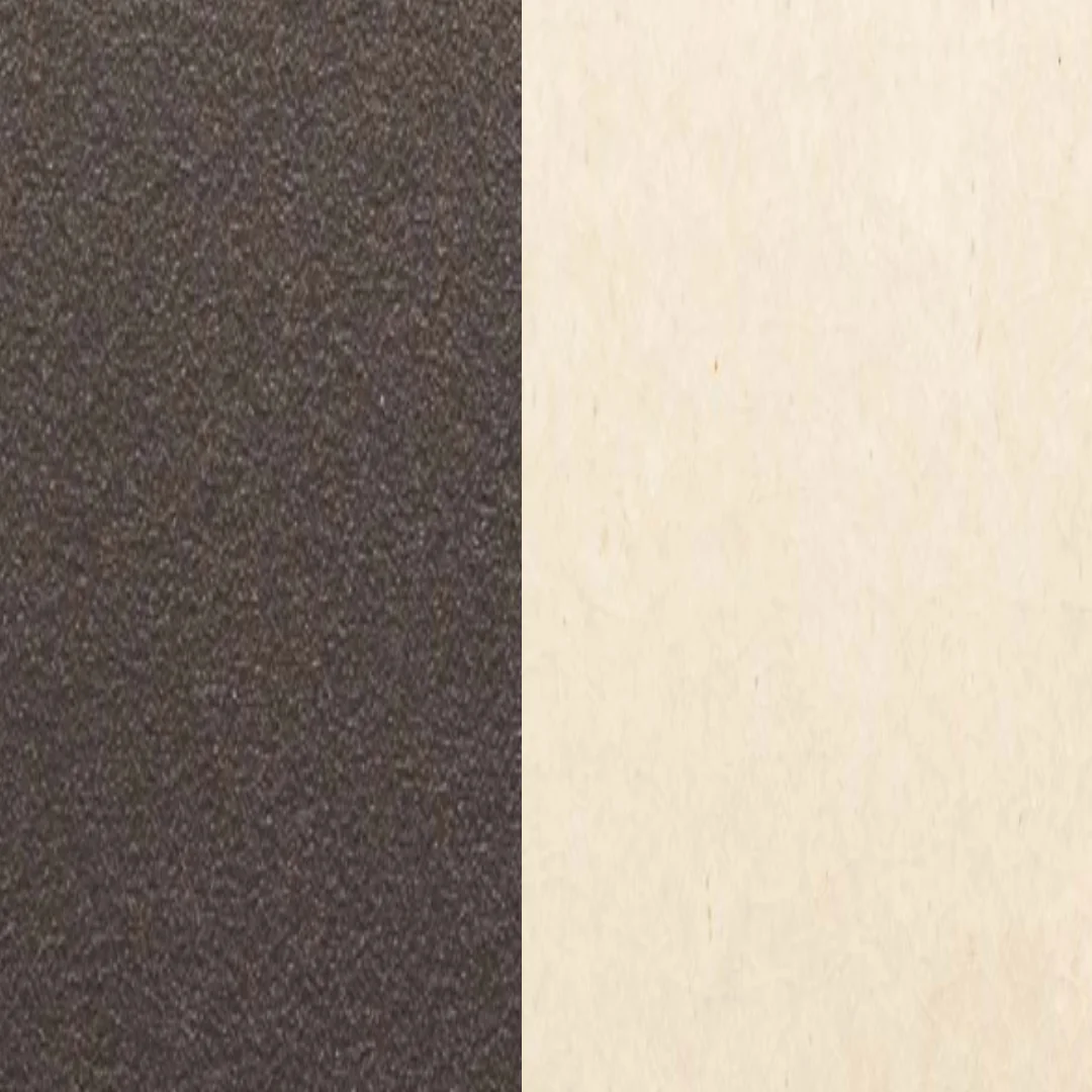 Aluminium beschichtet Bronze / Emaillierter Lavastein Moon