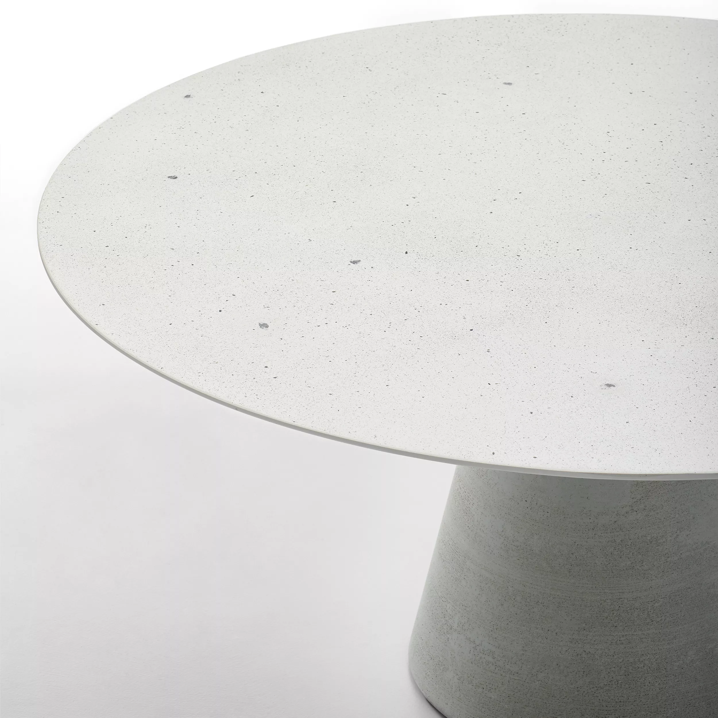 MDF Italia Rock Table Tisch in Weiß ohne Hintergrund