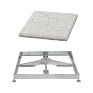 Sockelrahmen M4, 120kg inkl. Platten-Set 4 x Beton & 4 x Granitoptik