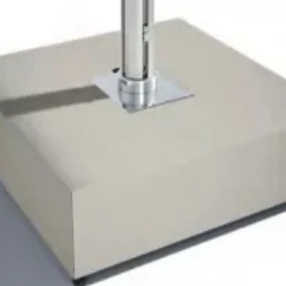 Schirmständer Aluma Cube 385 kg in Oyster