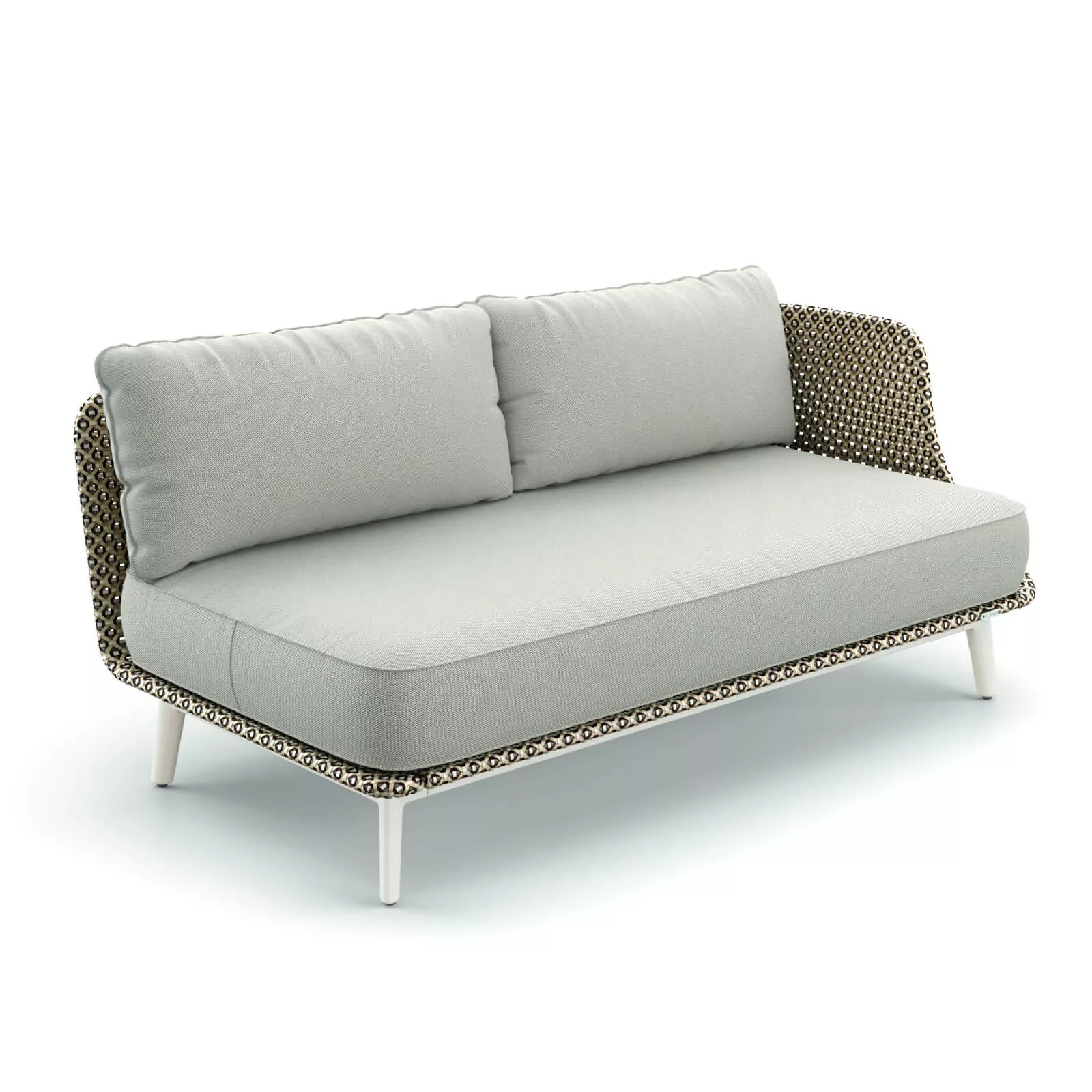 Dedon Mbarq Modul Links 304 Lipari mit 115 Pepper Sofa ohne Hintergrund