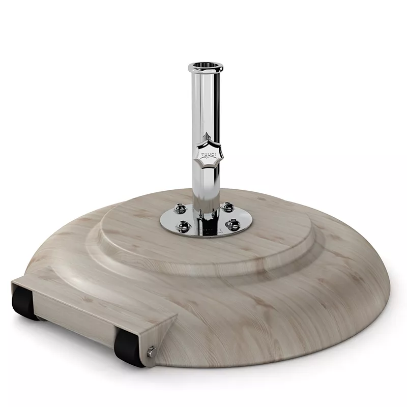 Rollensockel 43 kg Aluma-Teak Cypress