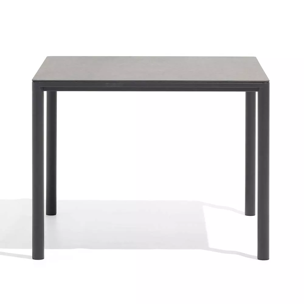 Todus Alca Esstisch, quadratisch 90cm oder 100cm - Keramik-Tischplatte