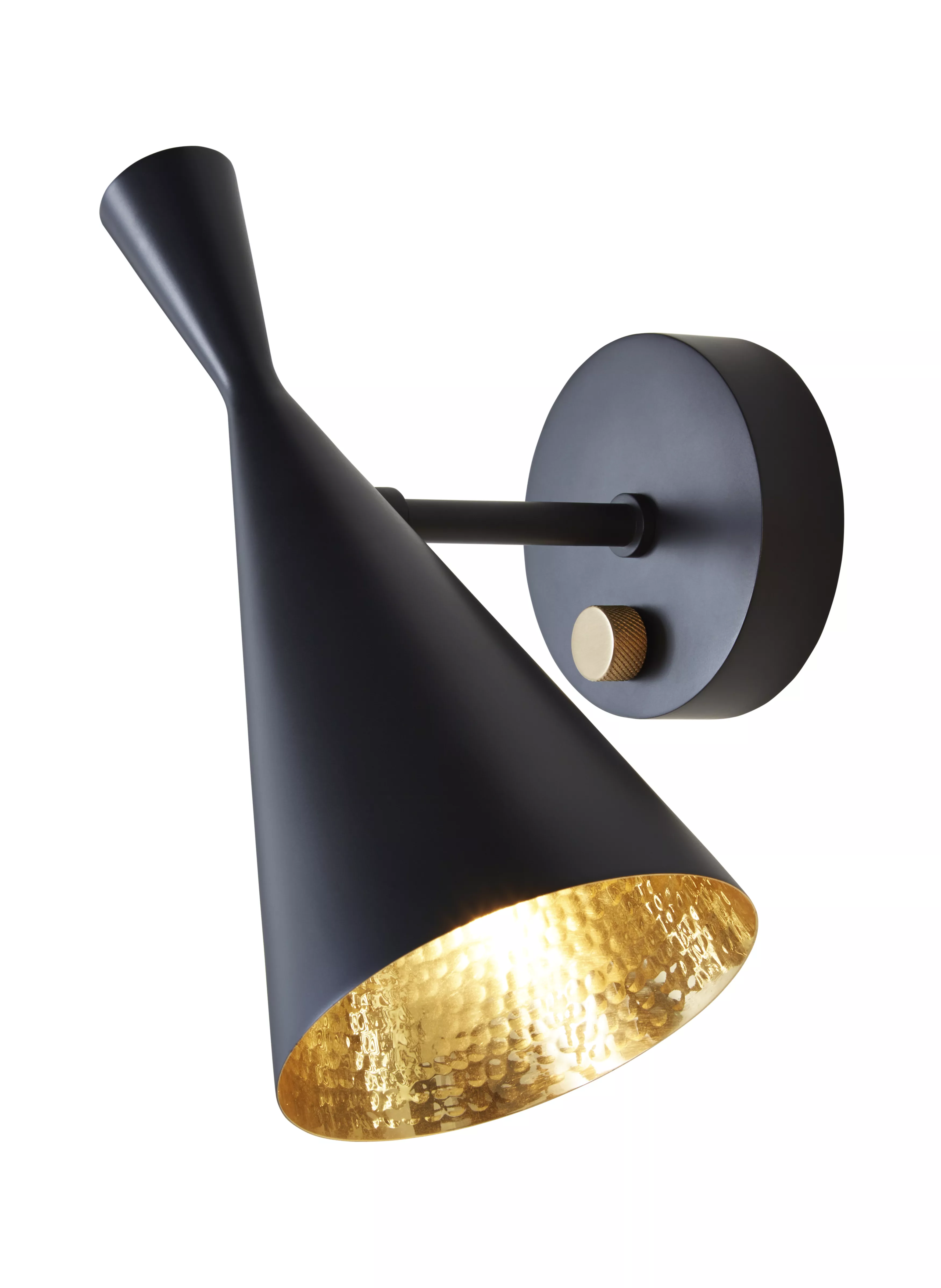 Tom Dixon Beat Wall Light Black • Quick Ship