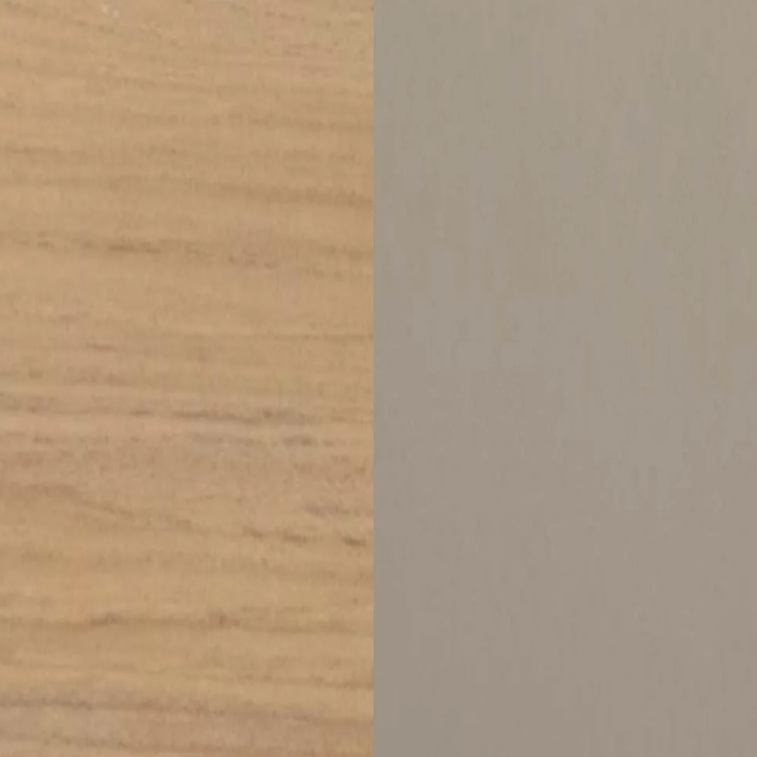 Aluminium beschichtet Teak / Keramik Pearl Grey