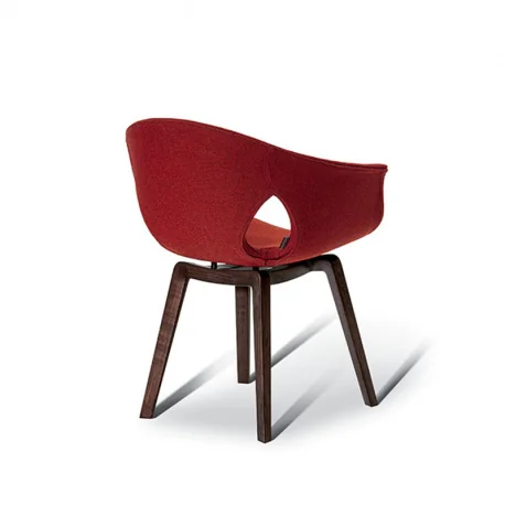 Die Ginger Kollektion verspricht maximalen Komfort Die Formen sind sowohl geschwungen als auch äußerst grafisch und sorgen für eine harmonische Verbindung zwischen der Schale und der Basis