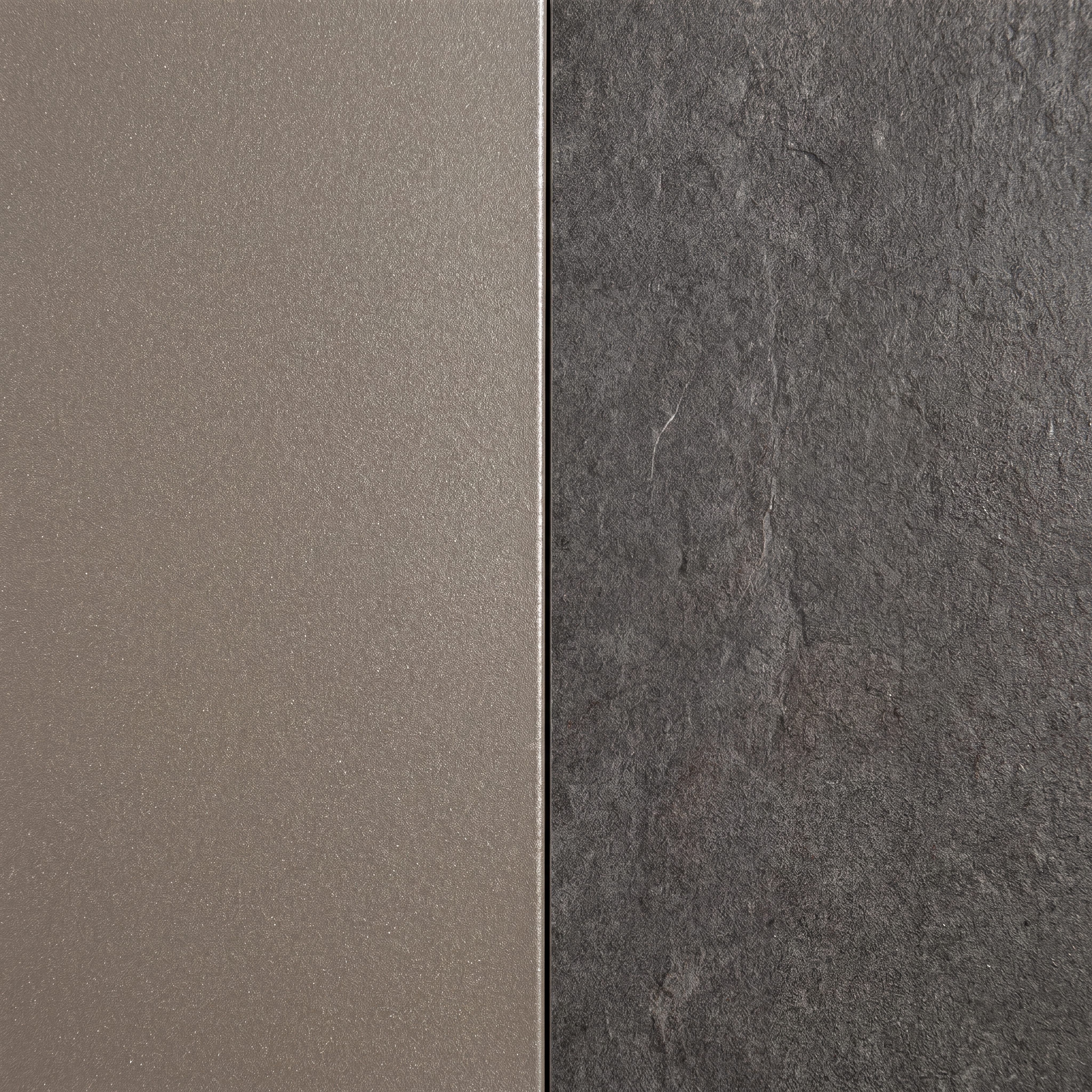Aluminium beschichtet Sand. / Keramik Terra Marrone