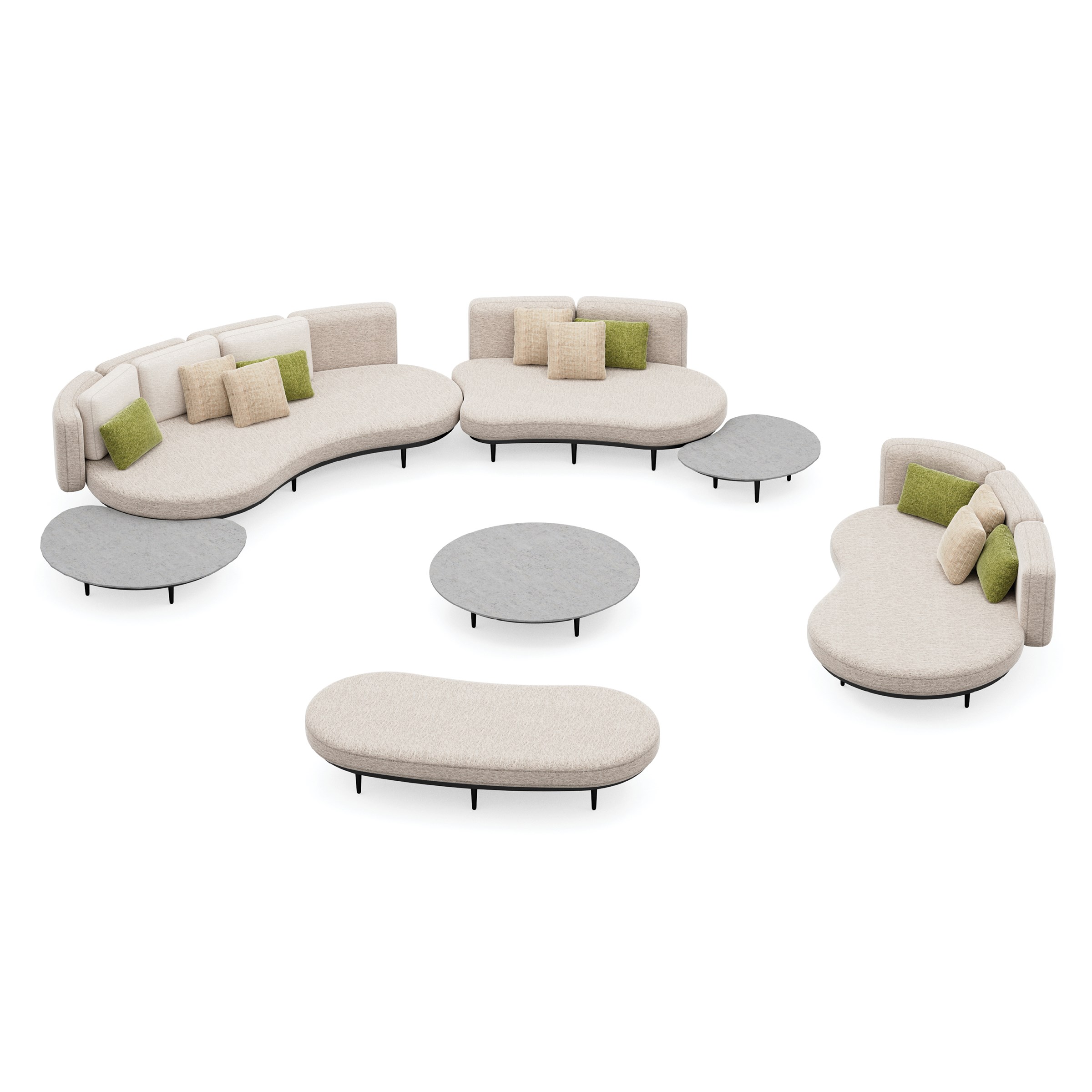 Royal Botania Lounge Organix • Set 04 • inkl. Kissenset