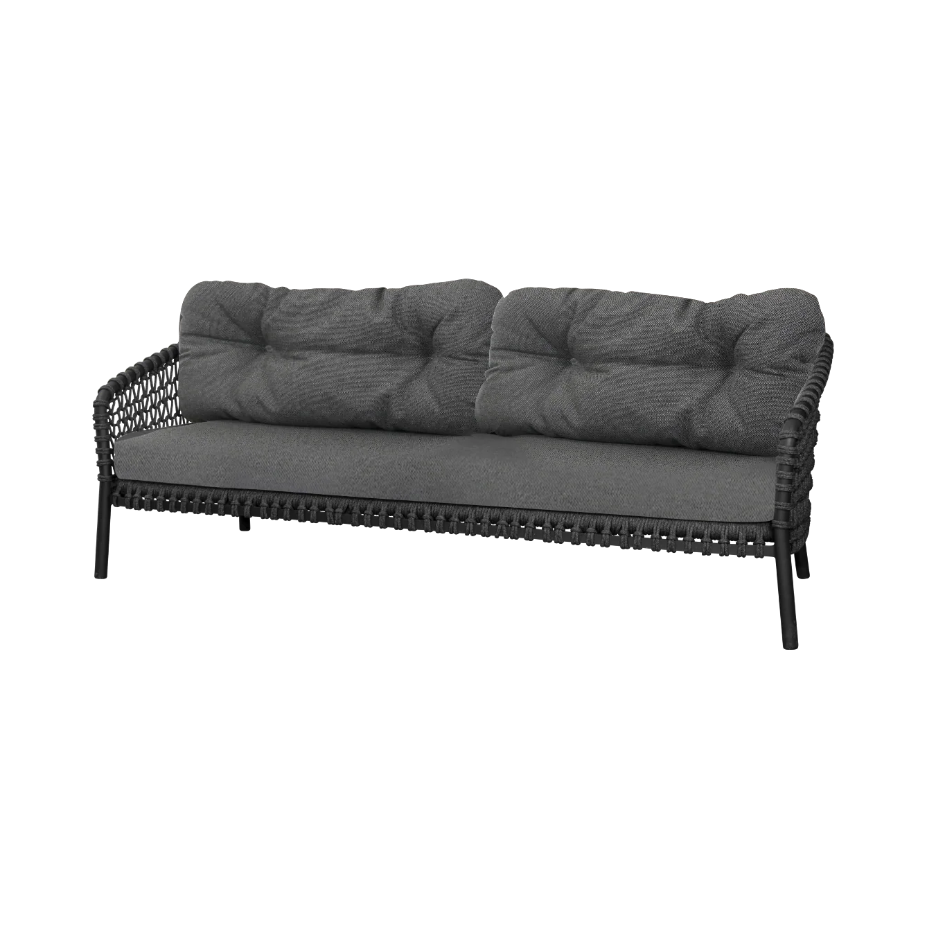 Cane-line Ocean Large Soft Rope 3-Sitzer Sofa 