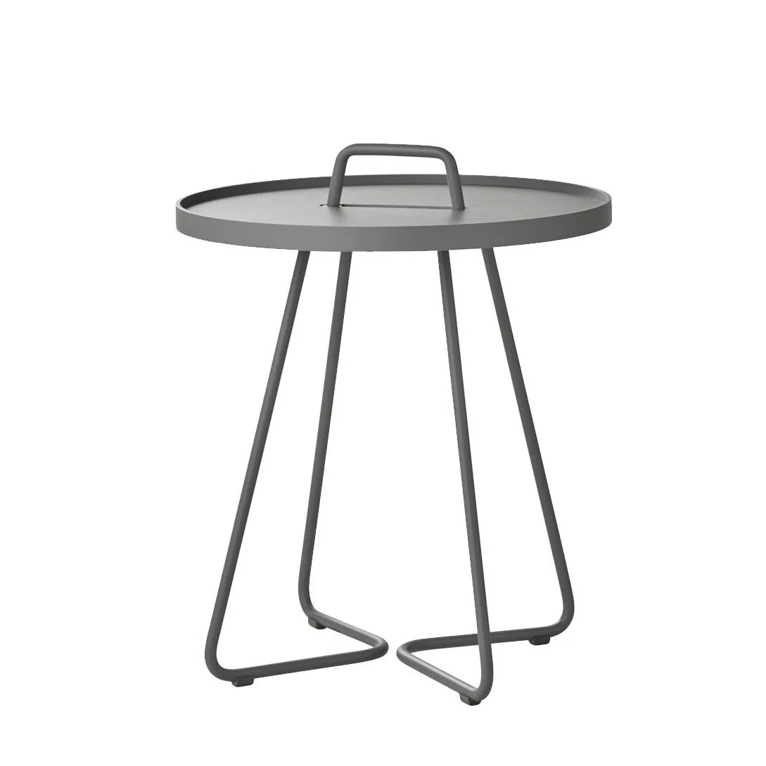 Cane-line On-the-move Beistelltisch Ø 47 cm - 10%-Outletrabatt