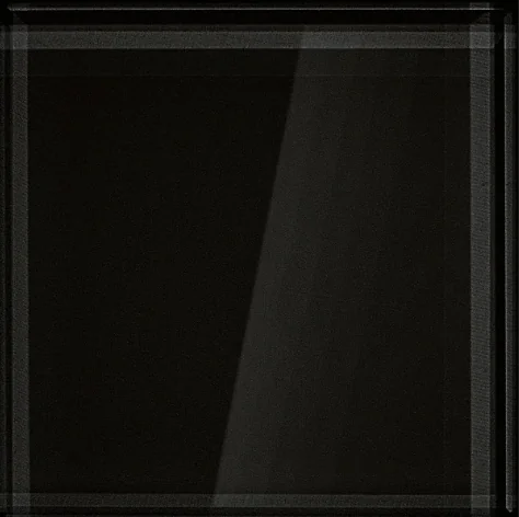 Gebogenes Glas Schwarz 95