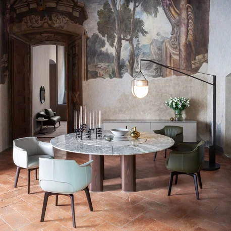 poltrona frau xi stehlampe