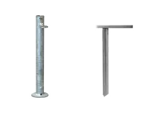 Rasendorn Z feuerverzinkt inkl. Standrohr Z feuerverzinkt