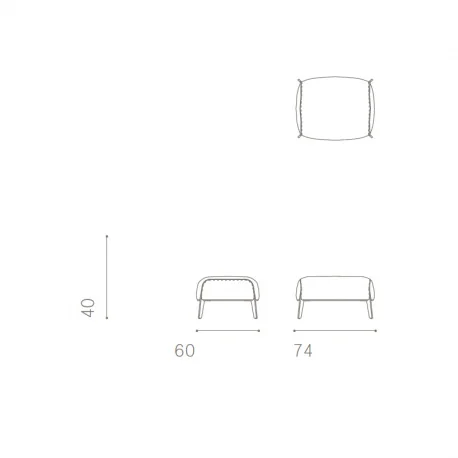 Die Archibald sind in Pelle Frau Leder oder abnehmbarem Stoff mit Kontrastnähten in der Lederversion und Ton in Ton in der Stoffversion erhältlich