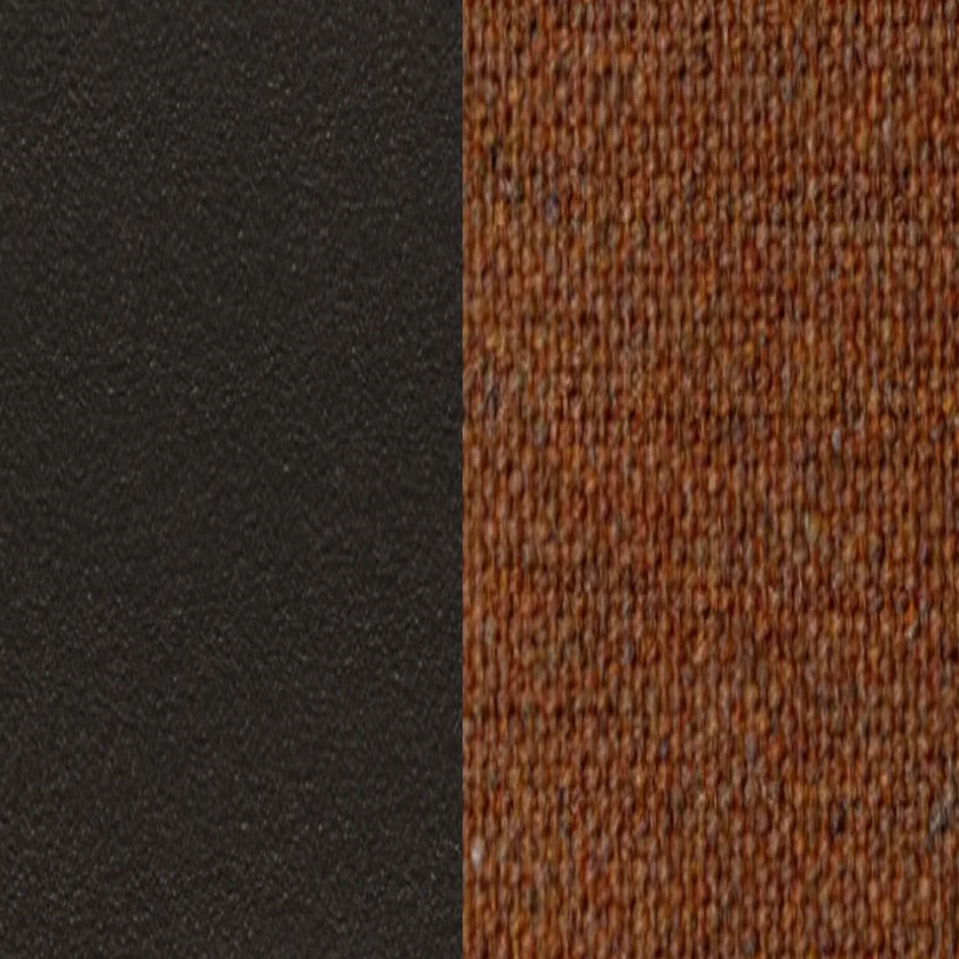 Aluminium beschichtet Anthracite / Textile Brick Canvas