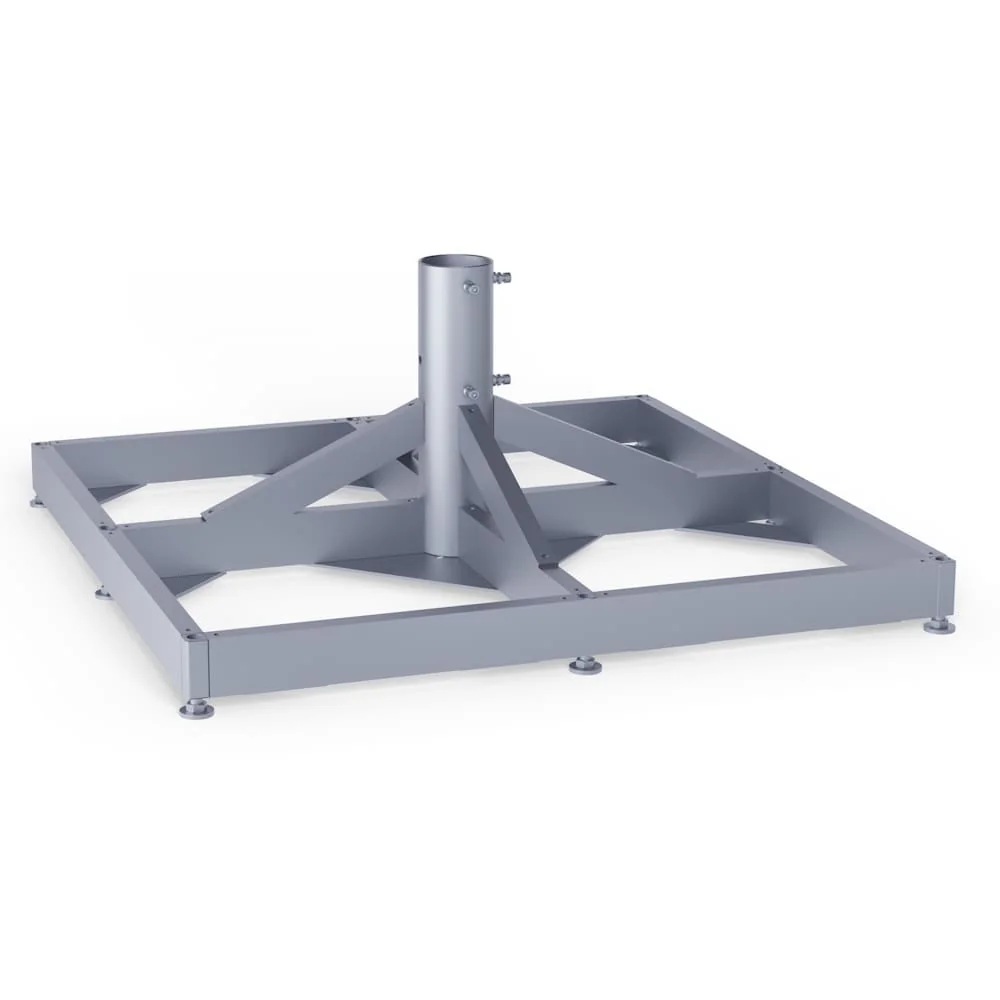 Standrahmen - ohne Platten - mit Schrägausgleich