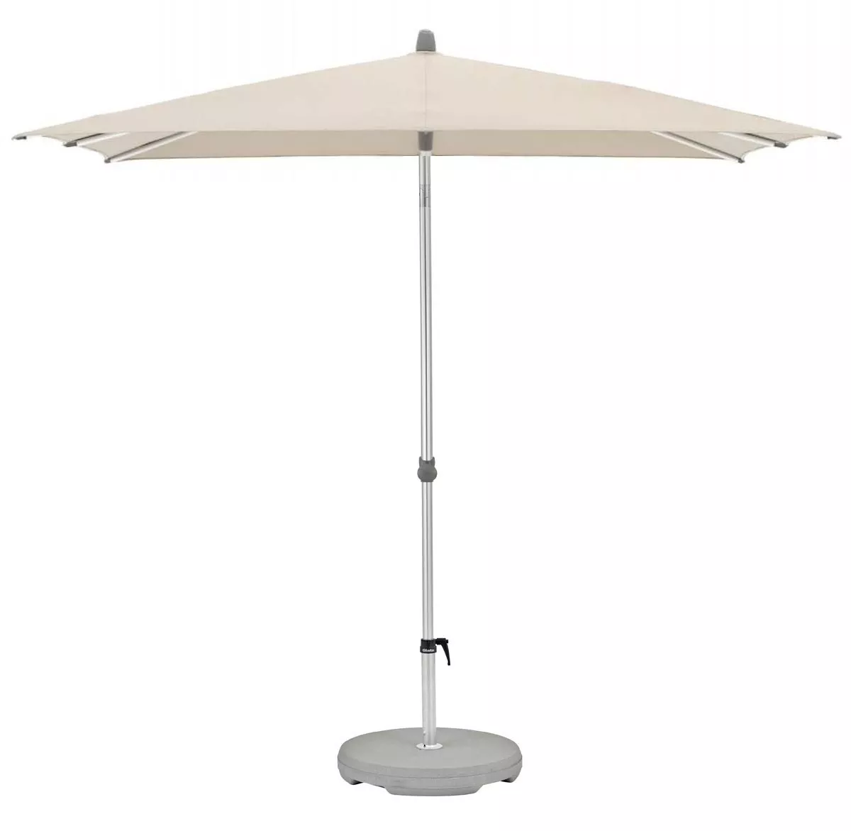 Glatz Sonnenschirm Alu-Smart 250 × 200 cm - Stoffklasse 2 - Express Lieferung