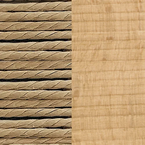 Buche geölt + Kordel natur