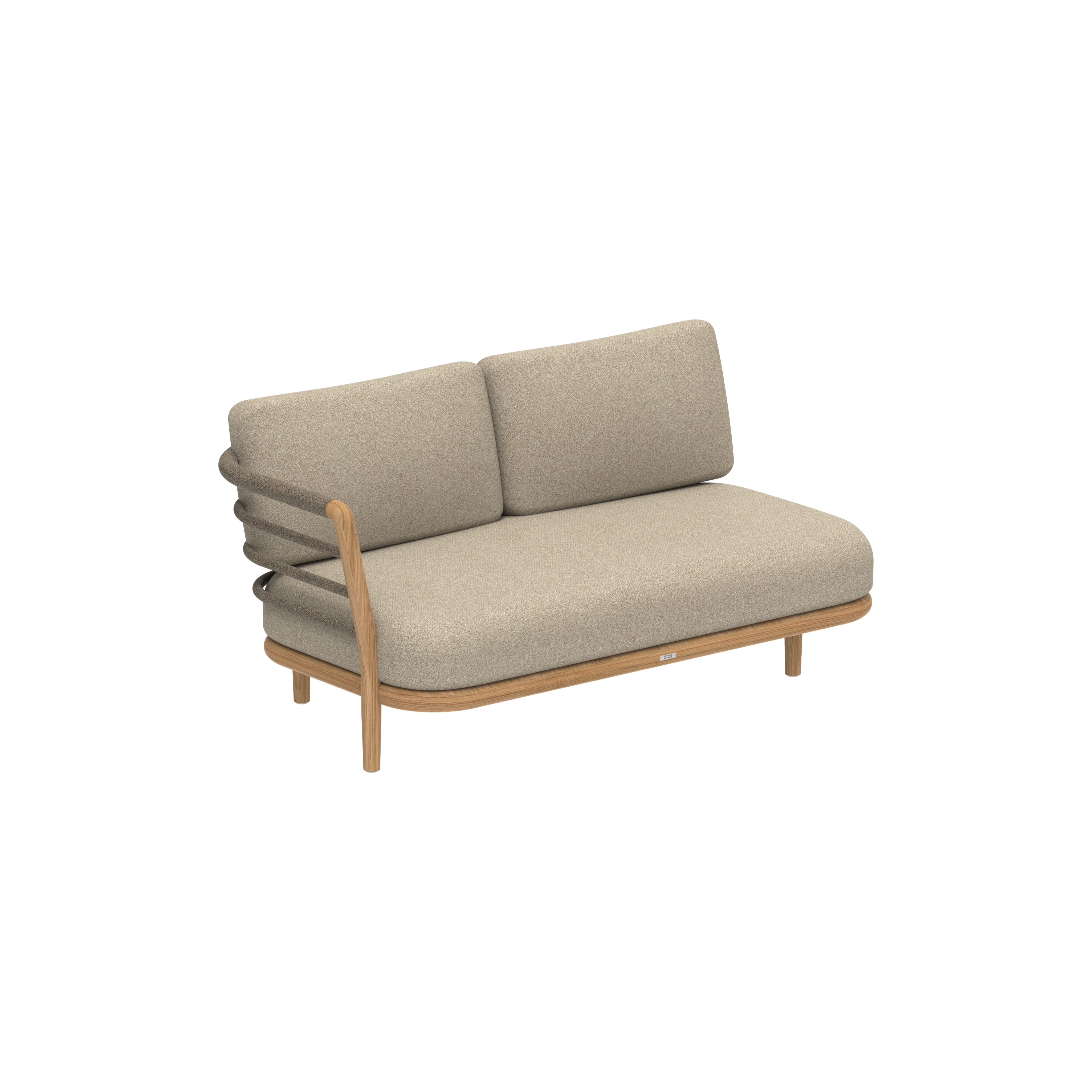 Royal Botania Archy Lounge • Sofa 2-Sitzer • Armlehne links / rechts