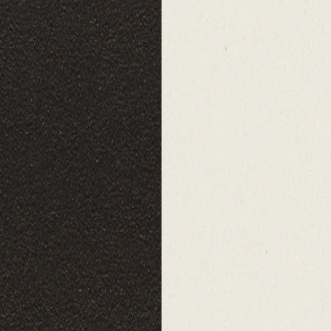 Aluminium beschichtet Anthracite / Keramik Weiß