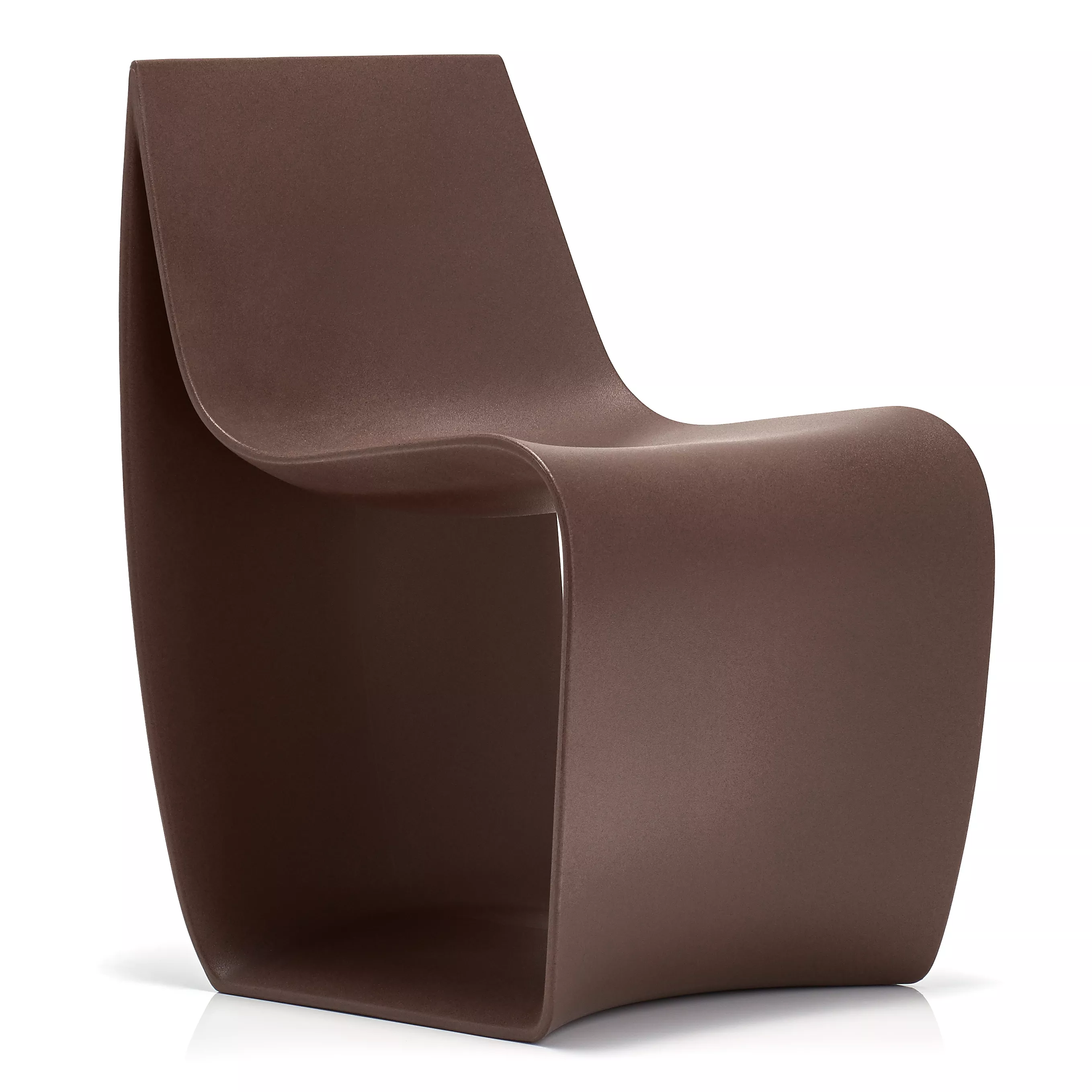 MDF Italia Sign Matt Stuhl in braun ohne Hintergrund