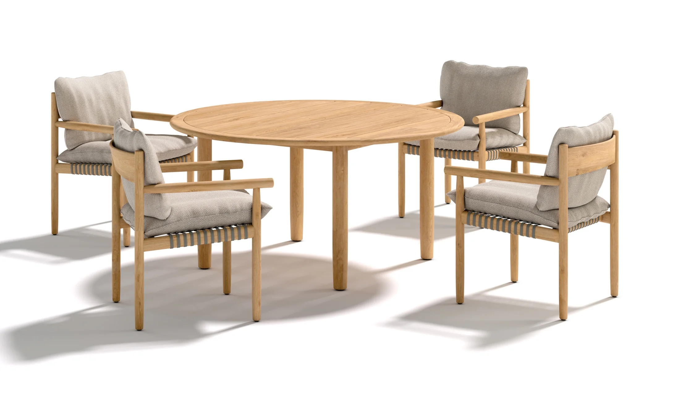 DEDON TIBBO BUNDLE Essgruppe RUND • EXPRESS Lieferung 72h