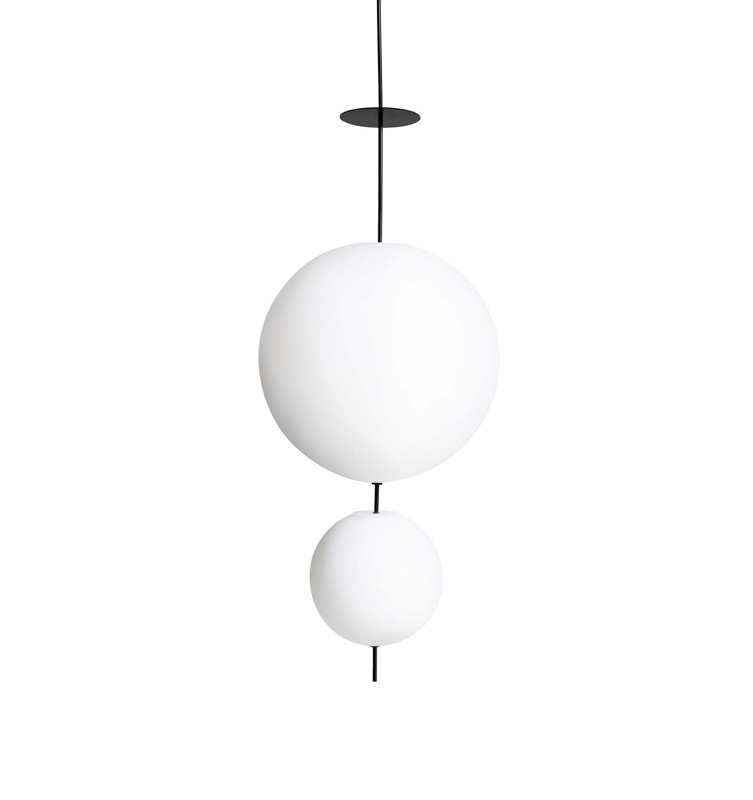 DePadova ELEMENTI Hängeleuchte • 2 Kugeln