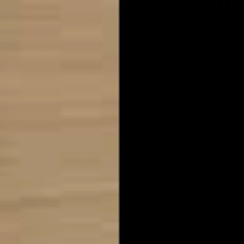 V25 Schwarz + L0022 Eiche Natur