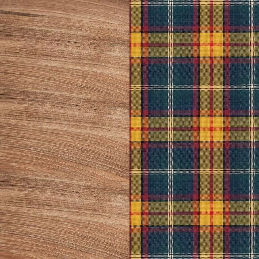 Teak / Tartan