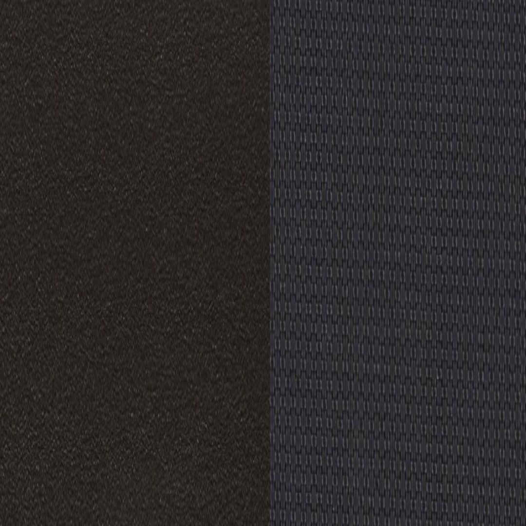 Aluminium beschichtet Anthracite / Batyline Schwarz