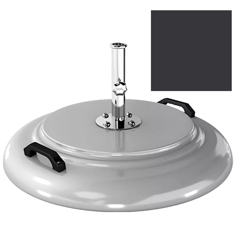 Sockel 91 kg black sea