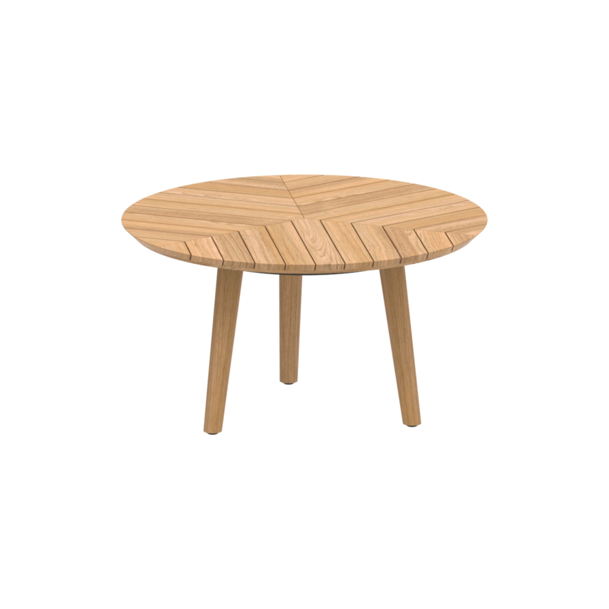 Royal Botania Styletto Loungetisch • Ø 90 cm • hoch