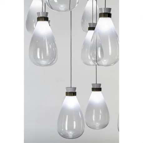 Soffi ist eine einzigartige Kombination aus Eleganz und Funktionalität Jede Lampe ist ein Meisterwerk aus mundgeblasenem Glas mit ätherischer Schönheit und weichem diffusem Licht