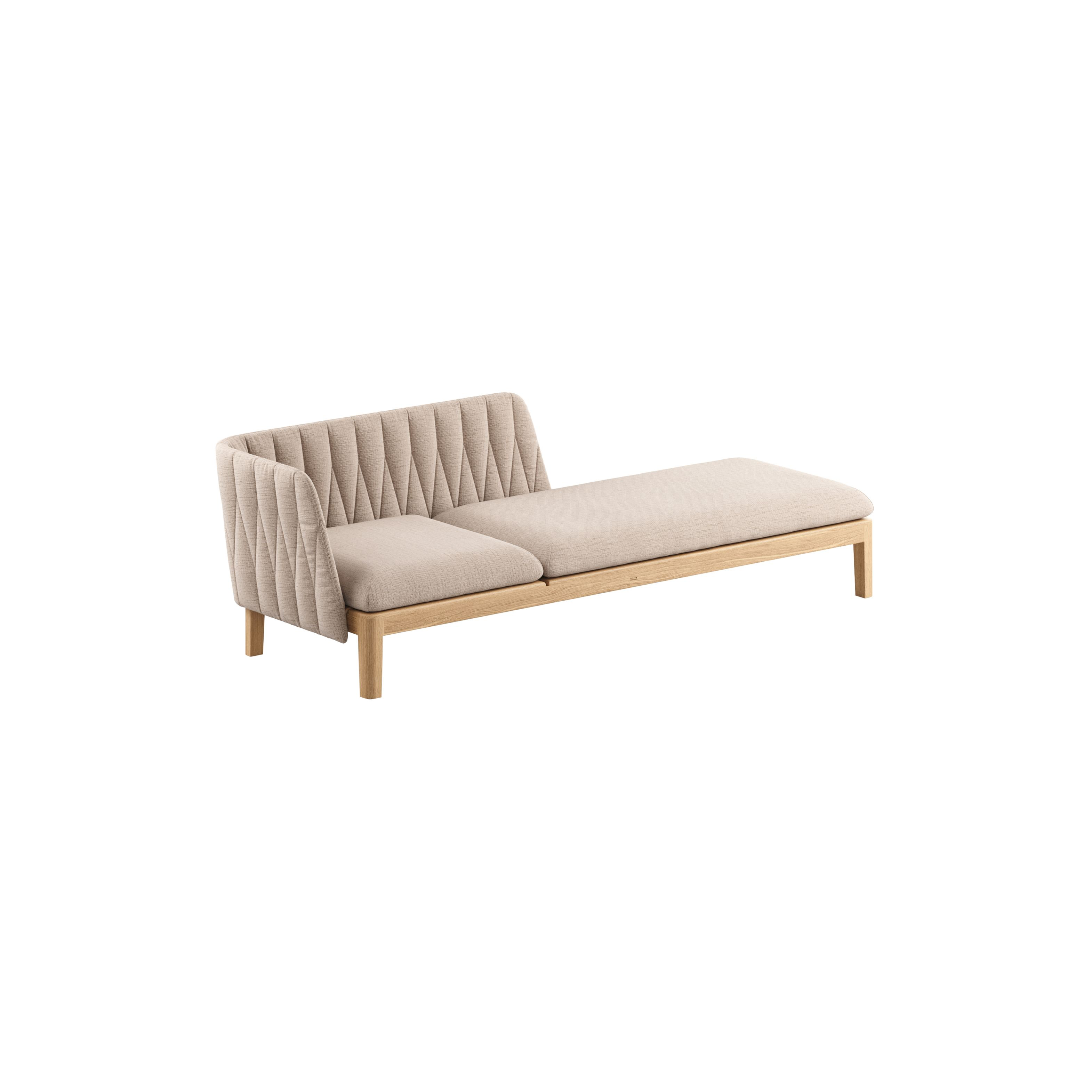 Royal Botania Calypso Lounge Modul • halbe Rückenlehne verstellbar