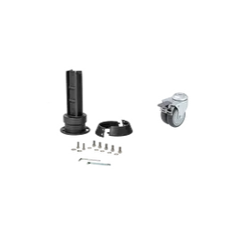 Sockelrahmen M4, 180kg inkl. Platten-Set 8 x Beton & 4 x Granitoptik & Standfuss