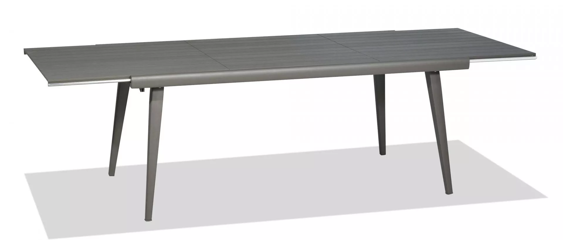 Roberti Samba Rio Gartentisch ausziehbar, Aluminiumgestell & Tischplatte 180/260 cm