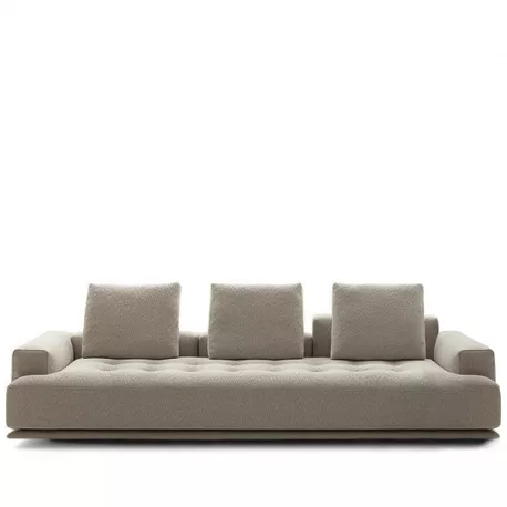 Zanotta Shiki 3-Sitzer Sofa in beige ohne Hintergrund