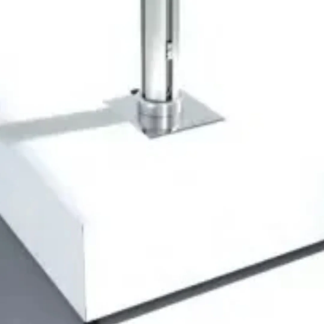 Schirmständer Aluma Cube 385 kg in Glacier white