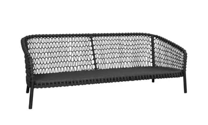 Cane-line Ocean Large Soft Rope 3-Sitzer Sofa