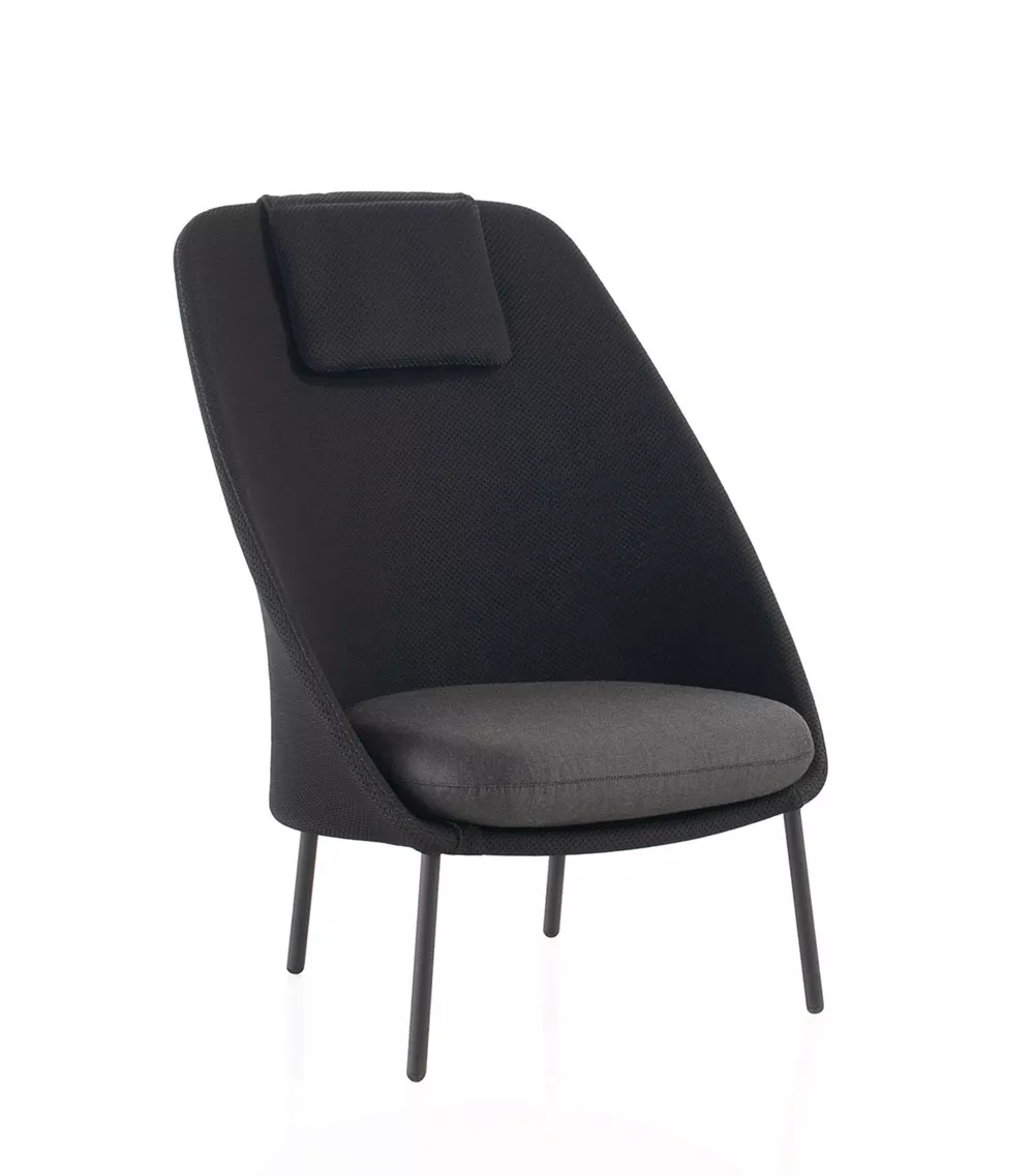 Expormim Twins Loungesessel hoch 3D Mesh / Türkis | 50%-Outletrabatt